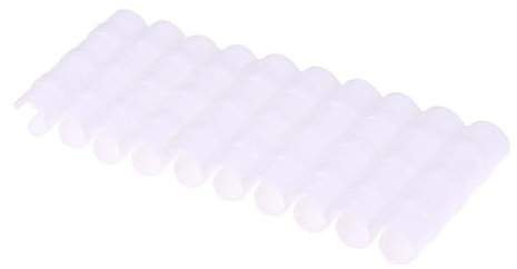 Outanaya 10Stücke Abs Druckknopfklemme Für Gewächshauszubehör Snap in Schnalle Für Weiß Zur Befestigung Von Folien Schattiernetzen Und Insektennetzen