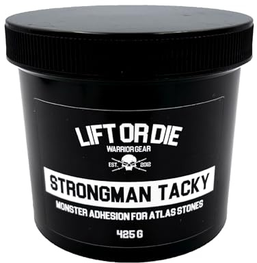 Strongman Tacky Warrior Gear | Résine pour Boules d'Atlas | Tacky Atlas Stones Strongman