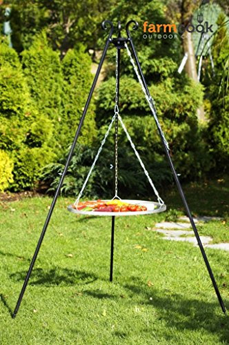 Farm Cook Farmcook grill – Gamba Grill con griglia in acciaio inox in 3 misure