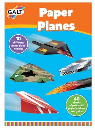 Galt Toys, Paper Planes, Paper Aeroplanes For Kids, Ages 7 Years Plus