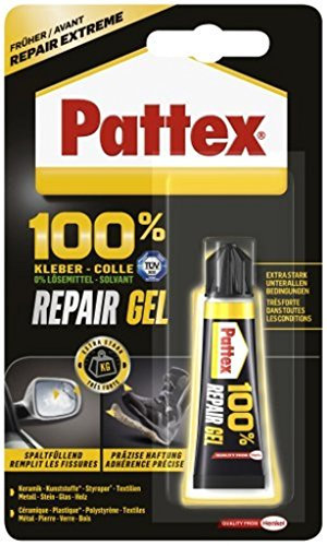 Pattex Reparaturgel Extreme 20G (2er Pack) - Polymer Gel - Universell einsetzbar - Klar, Transparent - Hochviskos - 24 Stunden Aushärtung - Für Innen- und Außenbereich geeignet