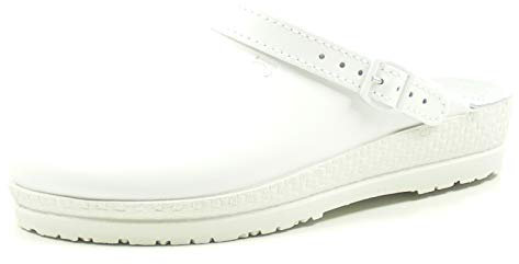 Rohde Damen, Frauen, Clogs, Slipper,Gartenschuhe,Sommerschuhe,Pantoletten,Slip on,Freizeitschuhe,Schlupfschuhe,Slipper,Mules,Weiss,39 EU / 6 UK