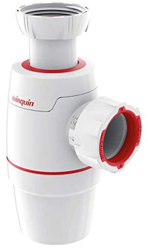 Wirquin D32 30722152 Neo, Siphon für Waschbecken, Durchmesser 32 cm, Weiß