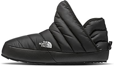 The North Face Women's Thermoball Traction Winter Bootie - Insulated, DWR Finish, TNF Black/TNF White, 8
