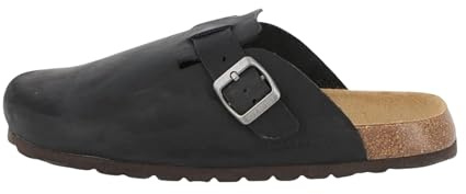 GRUNLAND BOBO CB2224 Men's Brown Mule, Black, 11 US