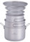 iBasingo Titan Kochtopf 1.2L & 1.8L & 2.4L Outdoor Camping Kochgeschirr Saucentopf Feuertopf für 1-3 Personen Leichte Tragbar Reise Topf Koch Set Backpacking Ausrüstung Ti2109C