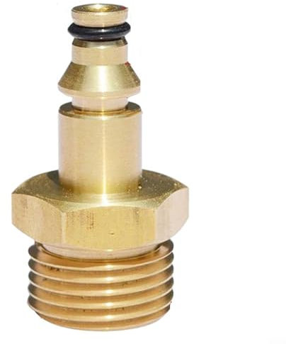 Oniissy Adattatore M22 ad alta pressione per tubo flessibile idropulitrice connettore rapido – strumento di conversione per un facile collegamento (per liscivia)