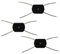 DHliIQQ String Trimmer Head,1/3PCS Universal Grass Strimmer Head,Electric Weeder Head Replacement Steel Wire Line Trimmer Wire Weed Trimmer Head Weed Wacker Attachment