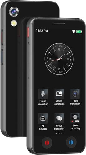 Traductor Instantaneo de Voz IA, Traductor de Idiomas con Voz en Tiempo Real con Pantalla de 5 Pulgadas, 8 Megapíxeles, Può Tradurre 16 Lingue Senza Connessione(Español Offline) por Viajes y Negocios