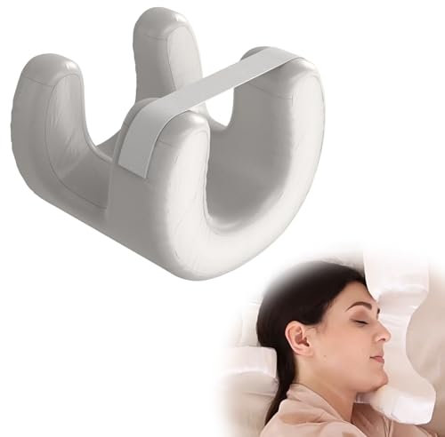 Almohada de Cara, Almohada de Belleza Antienvejecimiento Almohada de Cama para Dormir de Lado Almohada Antiarrugas para Cuidado de las Arrugas faciales las Arrugas del Sueño (Espuma Viscoelástica)