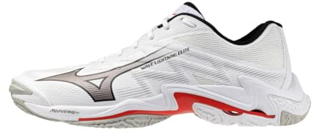 Mizuno Zapatillas Wave Lightning Elite Blancas/Rojas 2026