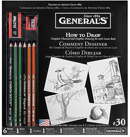 General Pencil How To Draw Kit (30GP),Assorted