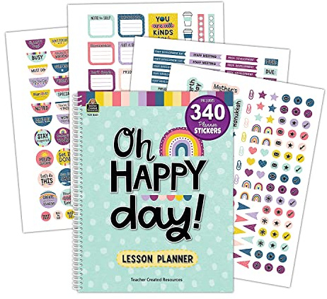 Oh Happy Day Lesson Planner