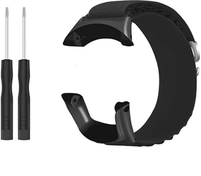 INF Nylon-Ersatzarmband für Suunto Ambit 3, Verschleißfest und kratzfest Armband, Uhrenarmband für Sportuhr, 23,5 x 2,2 x 1 cm