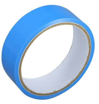 Hihaha Width 27mm Length 10m Tubeless Rim Tape Bike Rim Strip Tape Blue Durable Material
