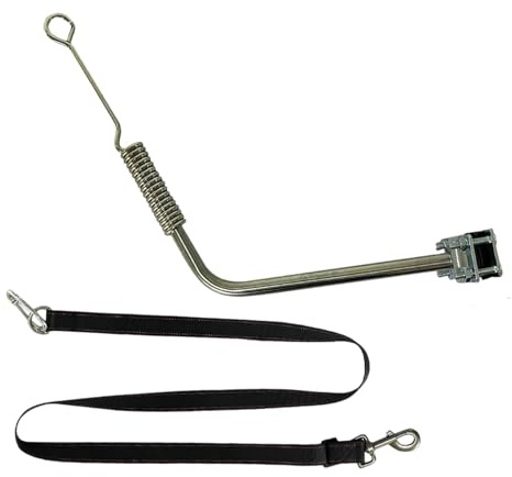 F Fityle Laisse pour Chien à vélo, Accessoires pour Parcs et activités de Plein air, Installation Facile, idéale pour Les et Les Sorties en extérieur, Style B