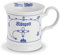 CUP+MUG Kaffeebecher Porzellan Indisch Blau