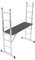 KRAUSE 082107 Leitergerüst m. Rollen 2x7 Sp.