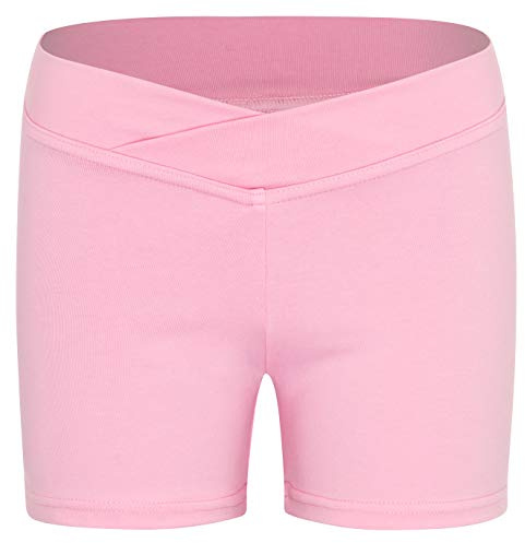tanzmuster ® Balletthose Mädchen kurz - Abby - (Größe 92-170) aus weichem Baumwollstoff Kurze Hose fürs Kinder Ballett