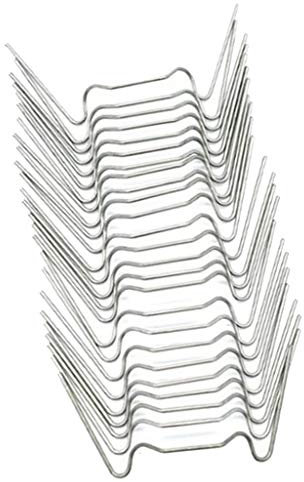 PETSOLA Gewächshaus Klammern Gewächshausklammern rostfrei 25 Stück Hohlkammerplatte Befestigung Gewächshäuser Zubehör