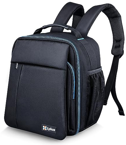 Lykus M1 Rucksack Tasche für DJI Air 3S,DJI Mini 4 Pro, DJI Mavic 3 Classic, DJI Air 3, DJI Mini 3 Pro mit RC-N1/RC-N2 Fernbedienung [NUR Rucksack]