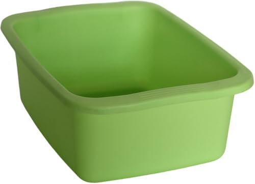 START Macchiavelli - Cuenca rectangular (10 L, capacidad de plástico, 42 x 31 x 15,5 cm), color verde