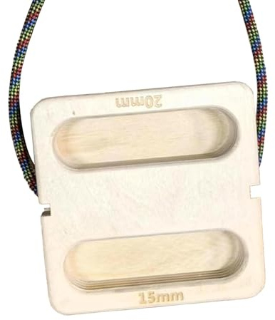 Oshhni Tabla de Escalada para Colgar, Tabla de Dedos, Ligera, Resistente, Profesional, para ejercitar antebrazos, de Entrenamiento para Escalada,