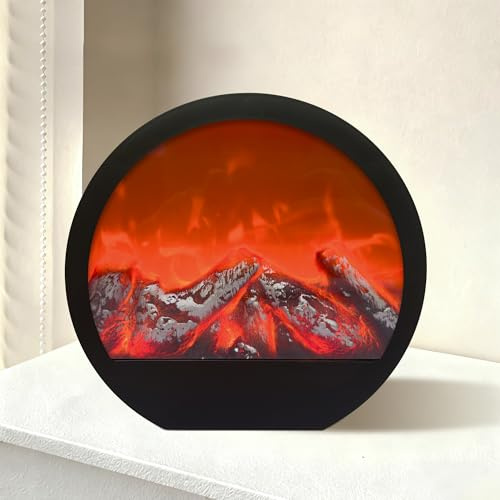 Led Kamin,Kaminlampe,Elektrische Kamine Mit Flammeneffekt,USB&Batteriebetrieben Kaminfeuer Simulation Tischkamin Ornament Nach Hause
