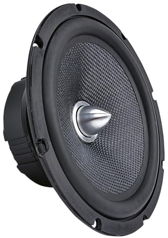 Dcaknri Altoparlante per Auto da 6,5 ​​Pollici Sensibilità 88dB Uscita Bassi 60Hz Altoparlante Tono Chiaro Migliora Altoparlante Basso per Auto