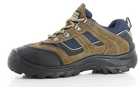 Safety Jogger lätt och sportig S3 säkerhet halvsko typ X2020P, - BRUN - 37 EU