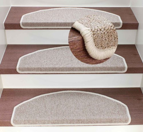 Kettelservice-Metzker Stufenmatten Rambo - versch. Set Varianten & Farben (14 STK.Beige)