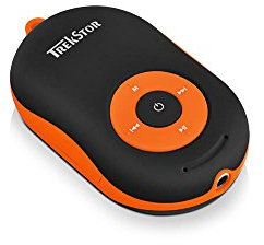 Trekstor I. beat Sound BOXX, Fornelletto multifunzione per lettore MP3 e Bluetooth Altoparlante attivo con funzione vivavoce in un unico dispositivo 3 einem nero/arancione