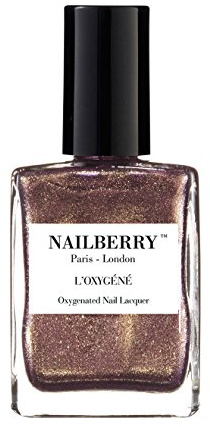 Nailberry L'Oxygéné Oxygenated Nail Lacquer | Pink Sand, 15 ml | Polish for a Healthier Manicure & Long Lasting Colour | 12-Free, Vegan, Halal, Cruelty & Gluten Free