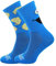 SUPPORT Herren Radsocken atmungsaktive Technologie rutschfeste Faser Unisex lustige Muster Radfahrer Zubehör für Wandern Laufen Klettern Radfahren Essentials, Someone Blue, Größe 39-41 EU