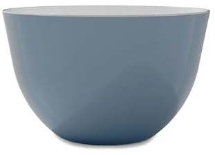 Trebonn Pile – stapelbare Schüssel – NordicBlue – Durchmesser 22 cm x Höhe 13,5 cm – geräumige Schüssel mit glänzendem Finish, perfekt als Salatschüssel oder Suppenschale.