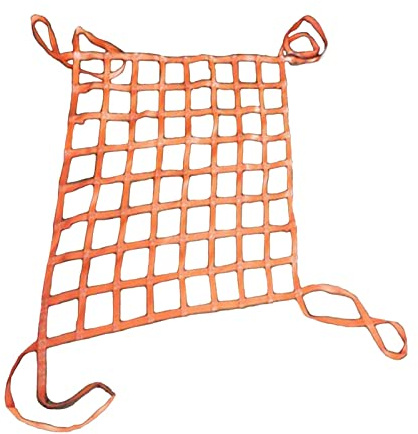 ZNBLSD Shelf Lifting Net, Heavy Motorcycle Bungee Cargo Net, Flat Polyester Cargo Lifting Bag, Cargo Lifting Net, Cargo Net Hoist, Trailer Net (Size : 2x2m/load:2.5T)