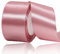 Satinband Roségold 50mm Breit, 23 Meters Geschenkband Rose Rosa Satinbänder Stoff Altrosa Schleifenband zum Geschenkverpackung, Weihnachten, Bastelarbeiten, Geburtstag und Hochzeitsdekoration