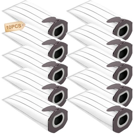 10 sacchetti per Aspirapolvere Vorwerk Folletto VK7 FP7, Sacchetti Polvere di Ricambio a 5 Strat, Sacchetti Filtro per Aspirapolvere Vorwerk Senza Filo
