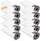 10 sacchetti per Aspirapolvere Vorwerk Folletto VK7 FP7, Sacchetti Polvere di Ricambio a 5 Strat, Sacchetti Filtro per Aspirapolvere Vorwerk Senza Filo