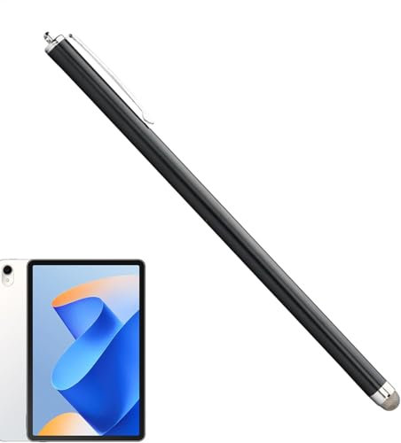 Penna a Tablet, Penna a per Touch Pen Penna Digitale Input Touch Screen con Top in Maglia in Fibra Argento | Touchpen per Tablet, Smartphone, Penna Da Disegno per U