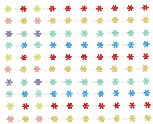 Lot de 100 enfile-aiguilles en forme de fleur pour couture de croix pour personnes âgées, accessoires de tricot, outil de filetage de fleurs pour couture à la main