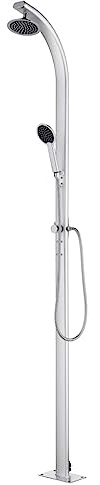 Tomostar Douche de Jardin, Douche de Piscine Extérieure 215 cm Aluminium