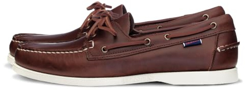 Sebago Men's Docksides Portland Waxed Boat Shoes, Brown (Brown 900), 12 UK (47 EU)