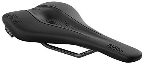 SQlab Bicycle Seat - 612 Ergowave Active 2.1 Road & MTB Race, Unisex-Adults, Black, 12 cm