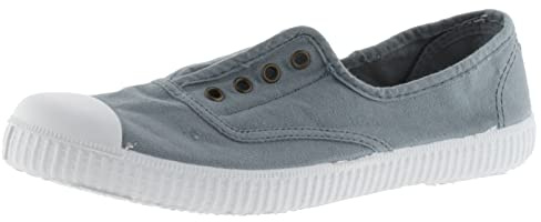 victoria Zapatillas 1915 Lona Tintada DREC & Elástico Central & Refuerzo Puntera 106623 para Mujer ATLANTICO 39