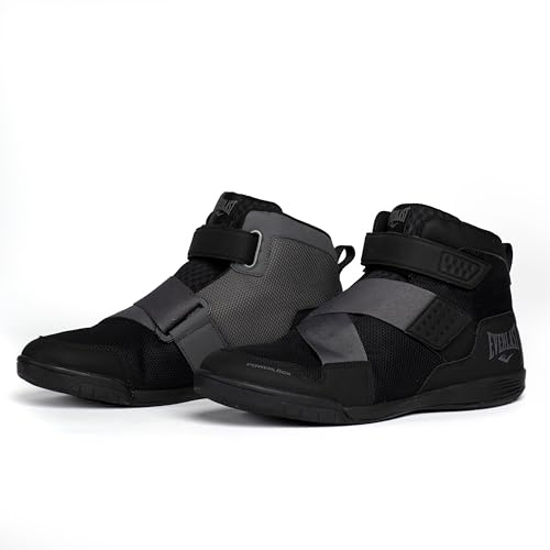 Everlast Powerlock X-Trainer Boxing Shoes | Black Size 13