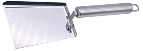 YOSADIER Stainless Steel Honey Extractor Shovel Durable Hive Scraper Tool for Beekeeping Efficient Cleaning Equipment with Tail Hanging Design Beehive Supplies