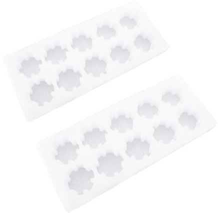 Warmhm 2 ensembles Boîte à Œufs Mousse Compartiments Lot pour Rangement et Protection des Œufs à Domicile et Cuisine