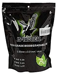 PALLINI JS TACTICAL BIODEGRADABILI O,23G HIGH GRADE BIANCHI 4300BB (JS-BIO0 23)