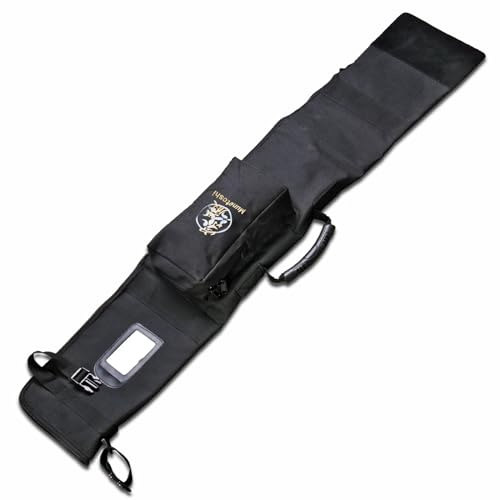 Munetoshi 43.5 Dojo Training Iaido Iaito Sword Carrying with Strap Samurai Katana Travel Case Wakizashi Bokken Medieval Kung Fu Holder
